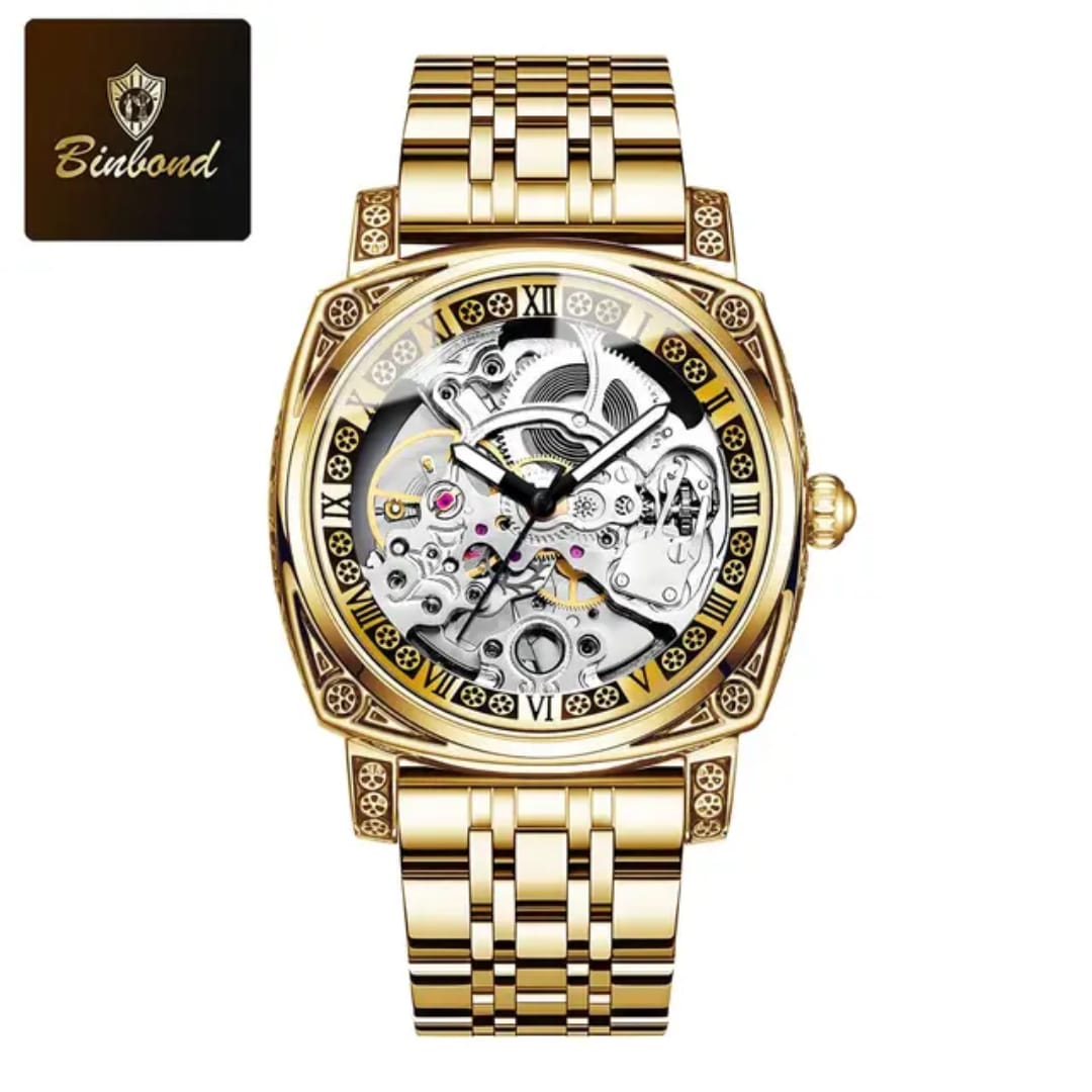 BINBOND H1277 Watch Men Automatic Luminous Hands
